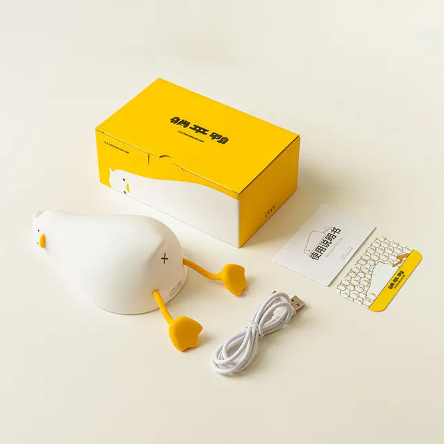 LED Lying Flat Duck Night Light
